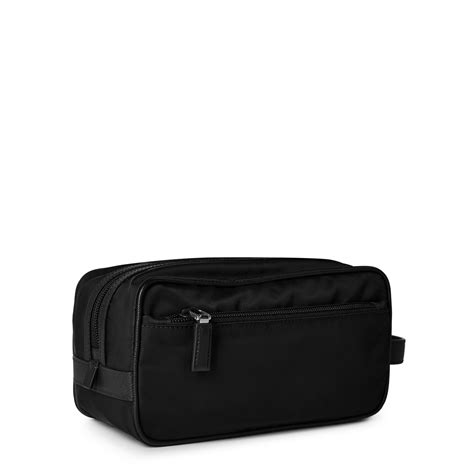 prada cosmetic pouch black|prada pouch price.